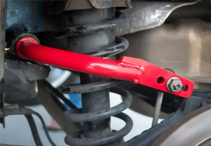 Alta 02-12 Mini Cooper/S/Jcw (Incl. 05-12 Convertible) & 09-12 Clubman Rear Swaybar 22Mm - Red 1