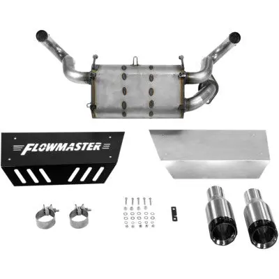 15-17 Polaris Rzr Xp 1000, Duel Muffler By B&M 1