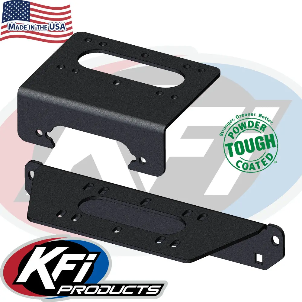 Kfi - Polaris Ranger Xp 1000 Winch Mount 1