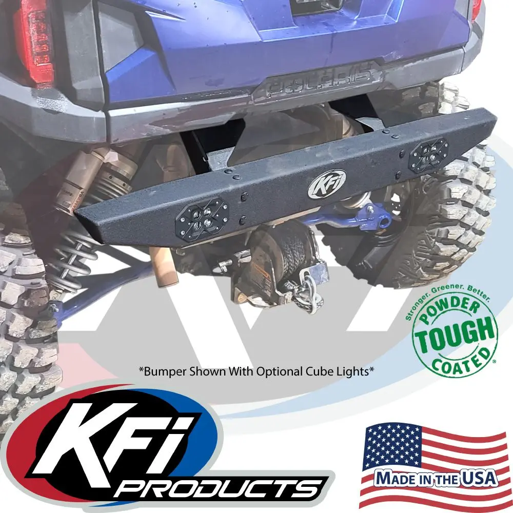 Polaris General Rear Formed Bumper (2021+) 1