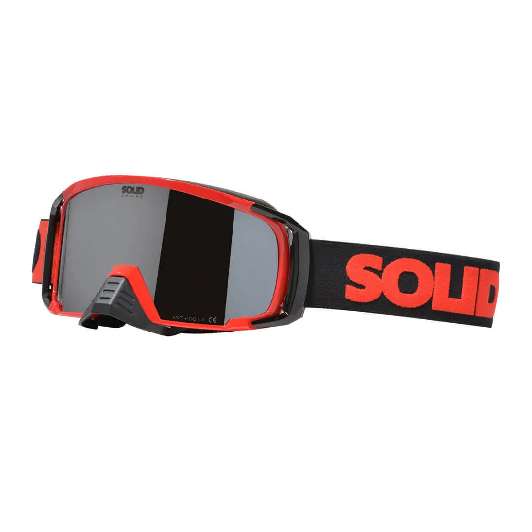 Solid Apollo Goggle – Red 1