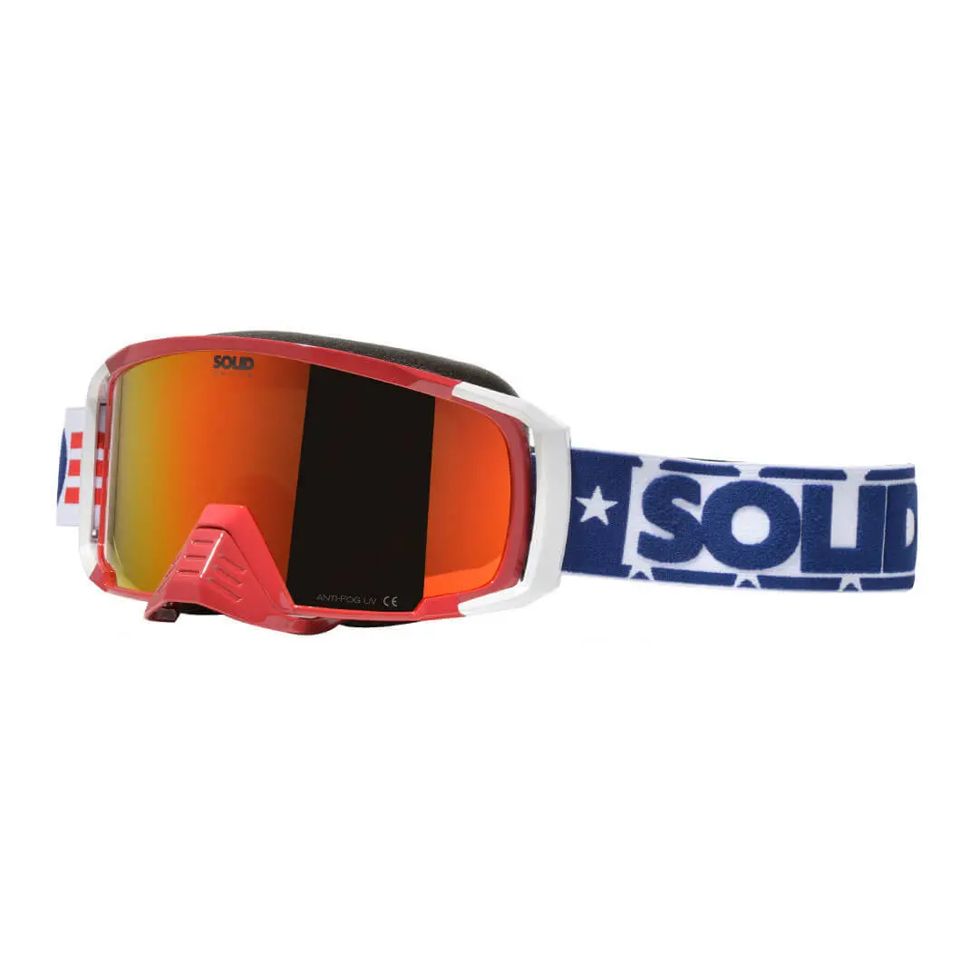 Solid Apollo Goggle – Patriot 1