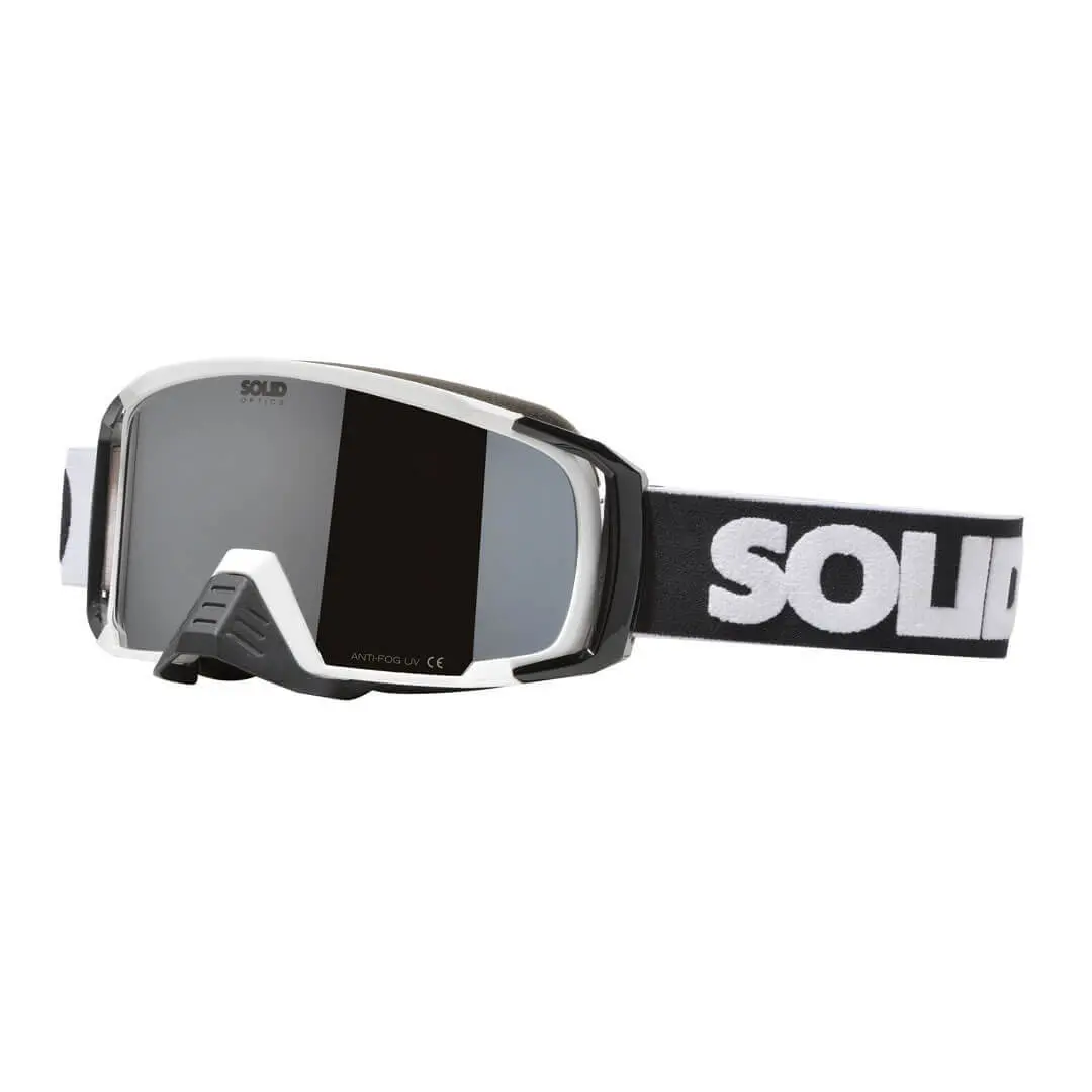 Solid Apollo Goggle – White 1