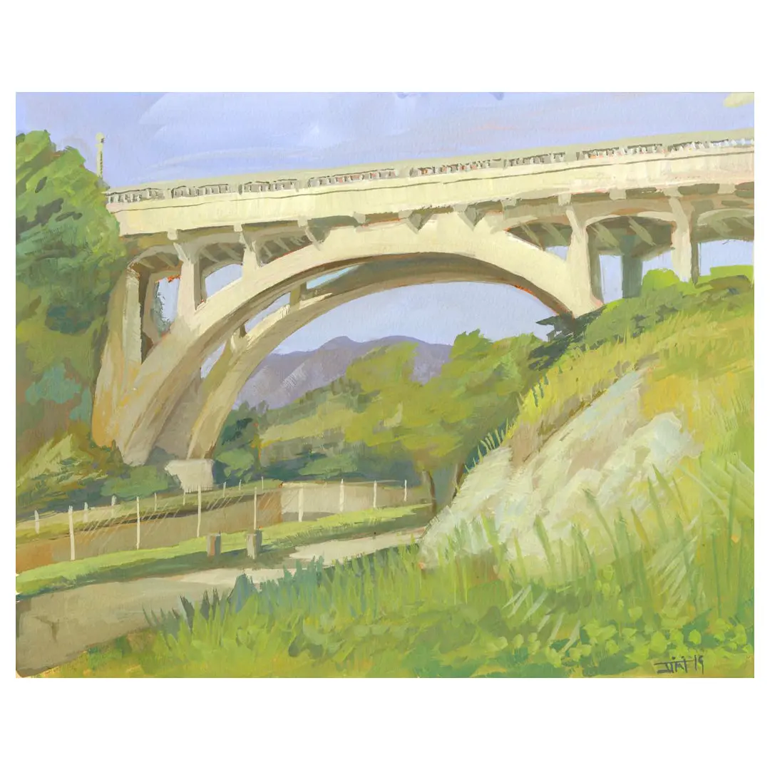 Arroyo Bridge View 1