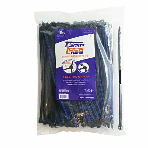 Griplockties™ 12 Inch, 70 Pound, Uv, 100 Count 1