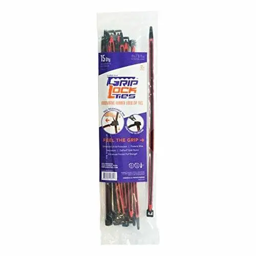 Griplockties™ 12 Inch, 70 Pound, Uv, 15 Count 1