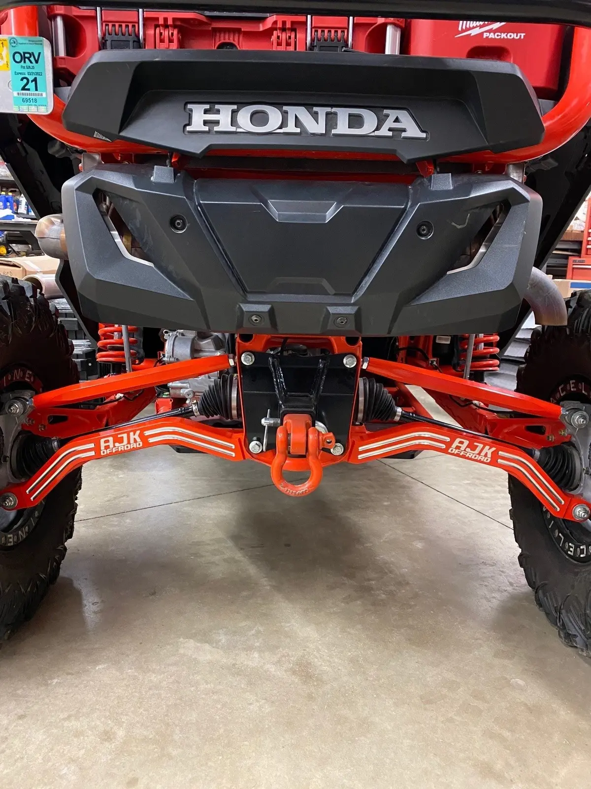 Honda Talon High Clearance Radius Rods 3