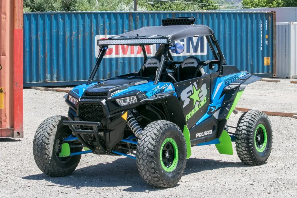 Polaris Rzr Xp 1000, Rzr Xp 4 1000, Xp Turbo 2014-2020 Mud Flaps, Sport Max Edition By Rokblokz 1