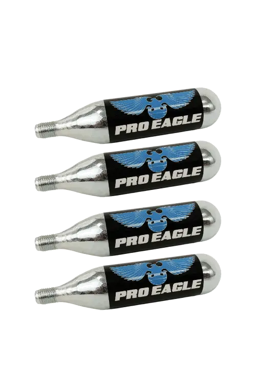 Co2 Cartridges For Phoenix Co2 Air Jack - 25G By Pro Eagle 1