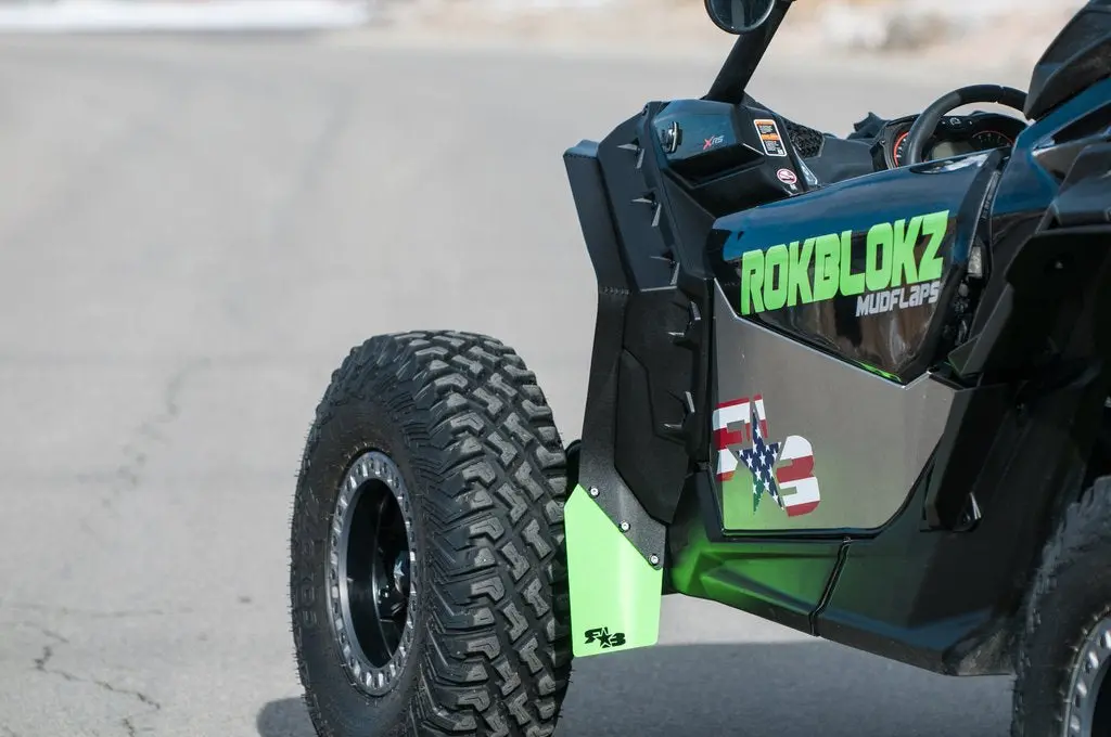 Can-Am Maverick X3, X Ds, X Rs 2017+ Mud Flaps Requires Brp Fender Flares By Rokblokz 3