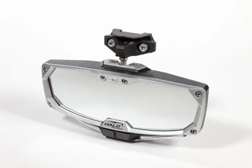 Halo-Ra Led Rearview Mirror With Cast Aluminum Bezel – Polaris Rzr Pro Xp, Pro R By Seizmik 1
