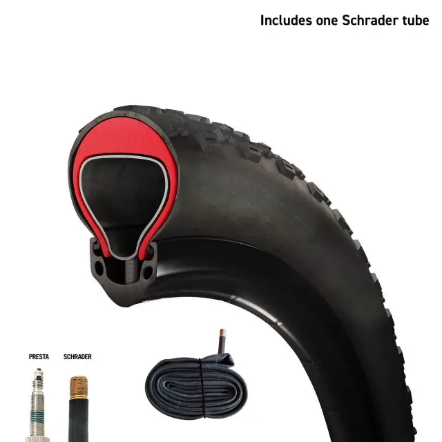 Tannus Armour 24" X 4.0" Tire Insert With Tube 1