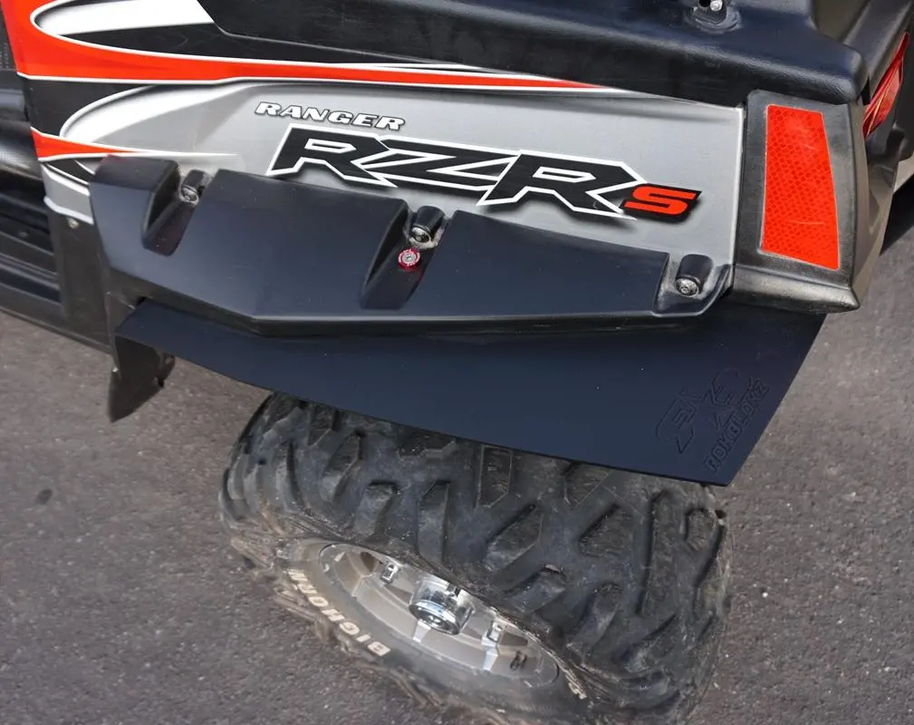 Polaris Rzr S 800 Mud Edition Mud Flaps/Fender Extensions By Rokblokz 1