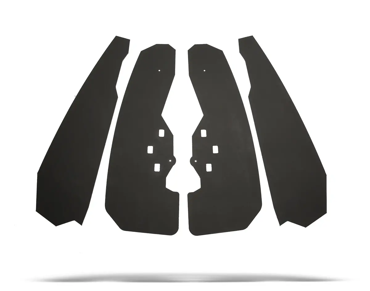 Maier 14-20 Polaris Rzr Xp 1000 Mudflaps (Set Of 4) 1