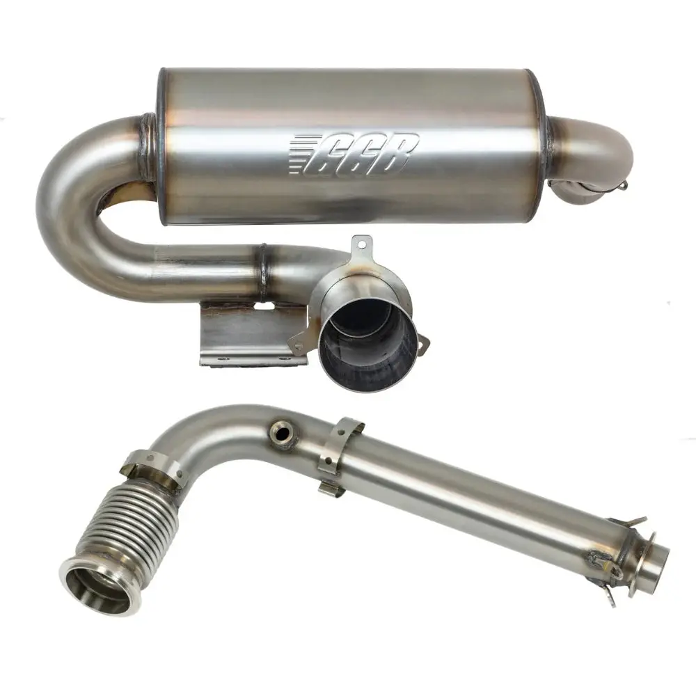 2017-2025 Can-Am Maverick X3 Turbo / Max X3 Turbo Sport Muffler And Bypass Pipe By Ggb 1