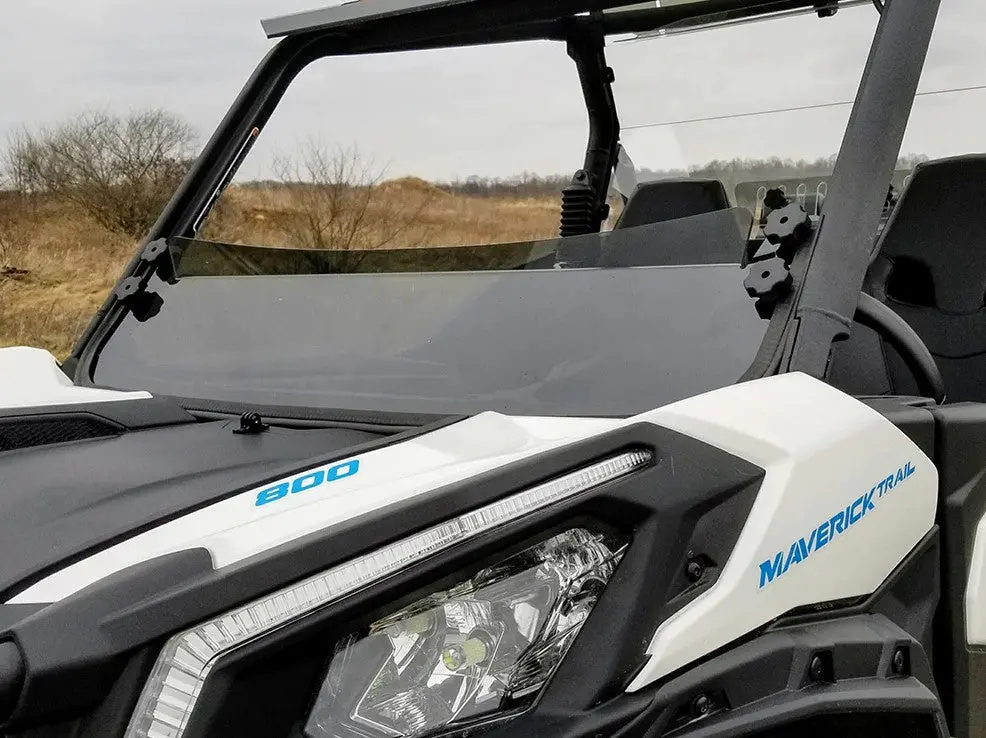 Can Am Maverick Trail/Sport Tinted Half Shield-Gp By Spike Powersports 1