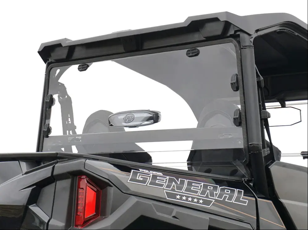 Polaris General Trr Rear Vented Windshield By Spike Powersports 1