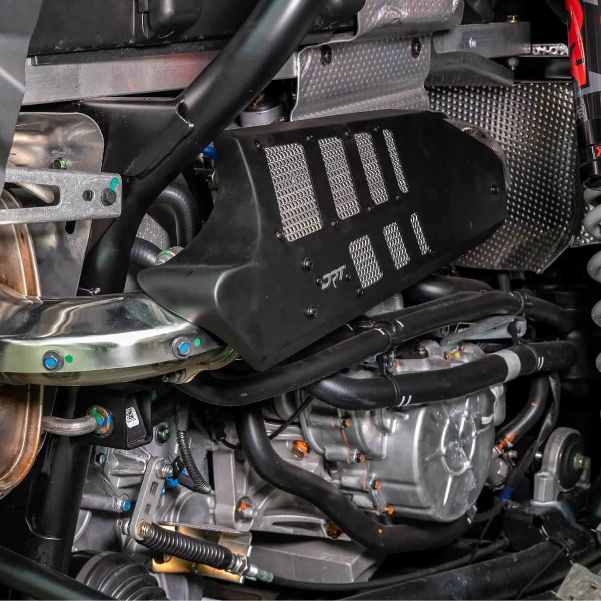 Drt Rzr Pro Xp / Turbo R 2022+ Aluminum Headpipe Shield 2
