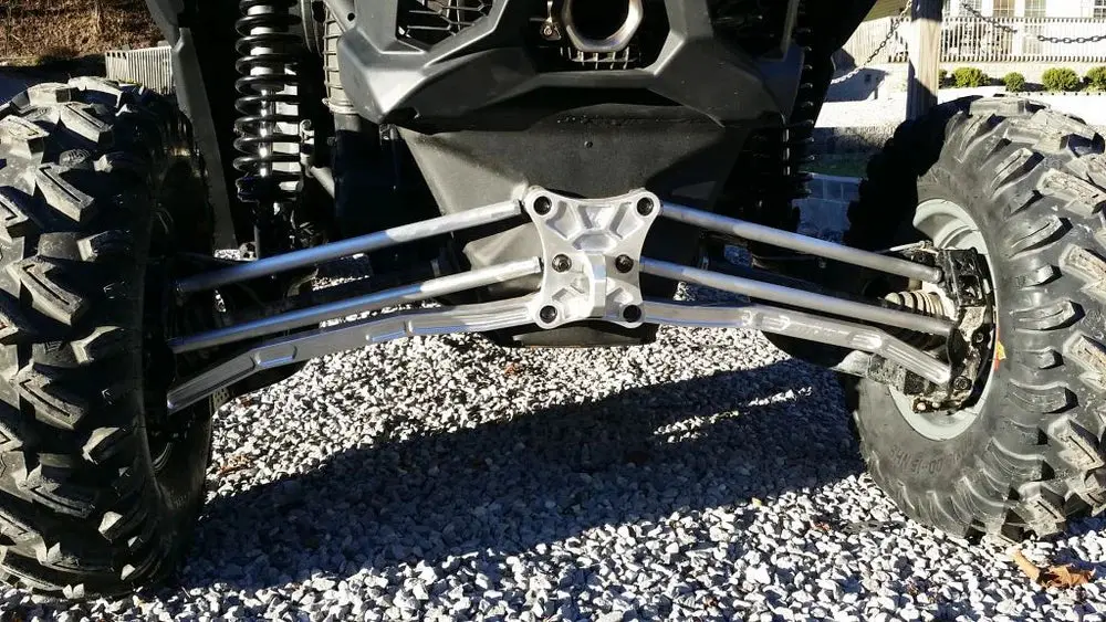 Maverick X3 72" High Clearance Worx Series Billet Radius Rod Kit By Ct Raceworx 2
