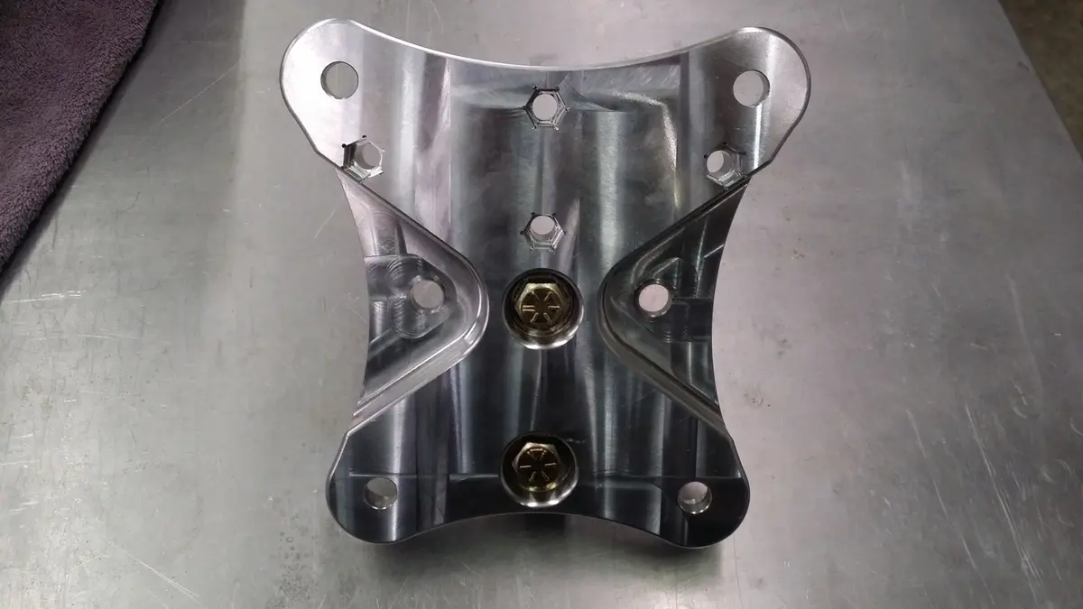 Maverick X3 Billet Proof Radius Rod Plate With Tow Ring And Steel Plate By Ct Raceworx 1