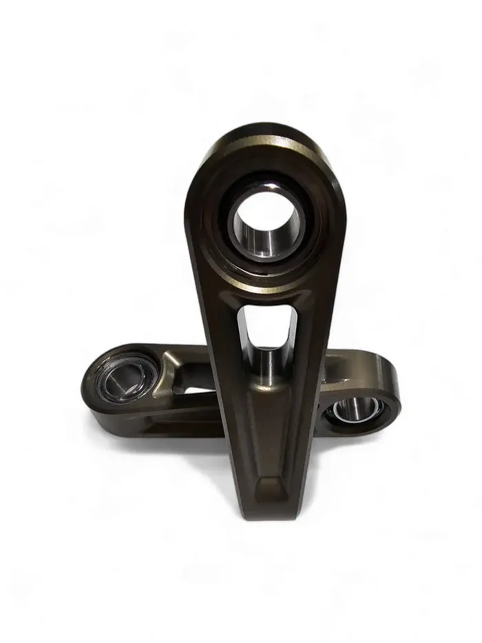 2017 To Current Can Am X3 Maverick Volt Front Sway Bar Links With Gunmetal Finish By Elektric Offroad Designs 2