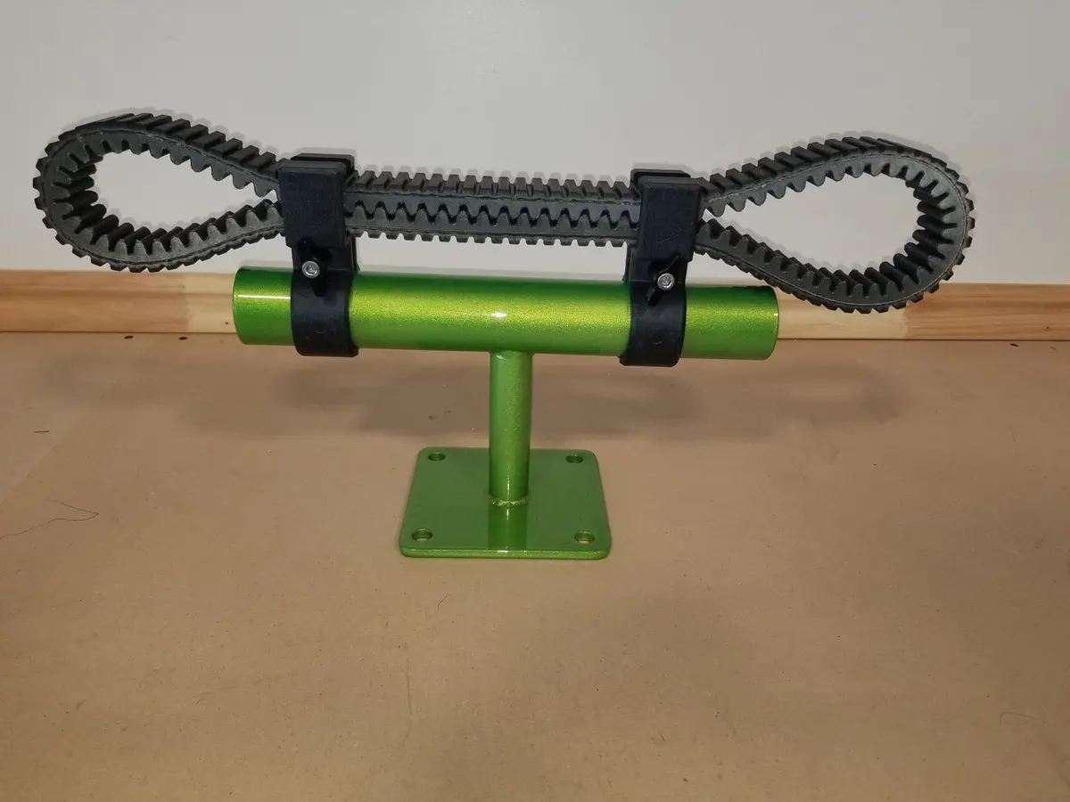 Utv Spare Belt Mount By Dt Racing 1