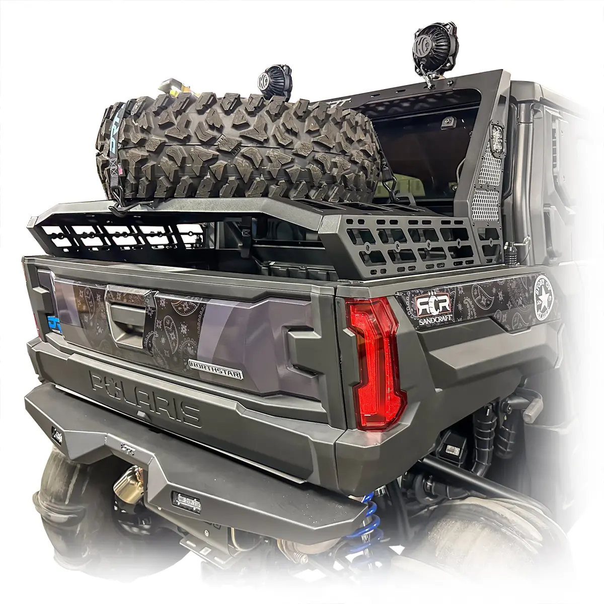 Drt 2024+ Xpedition Chase Rack / Tire Carrier System 3