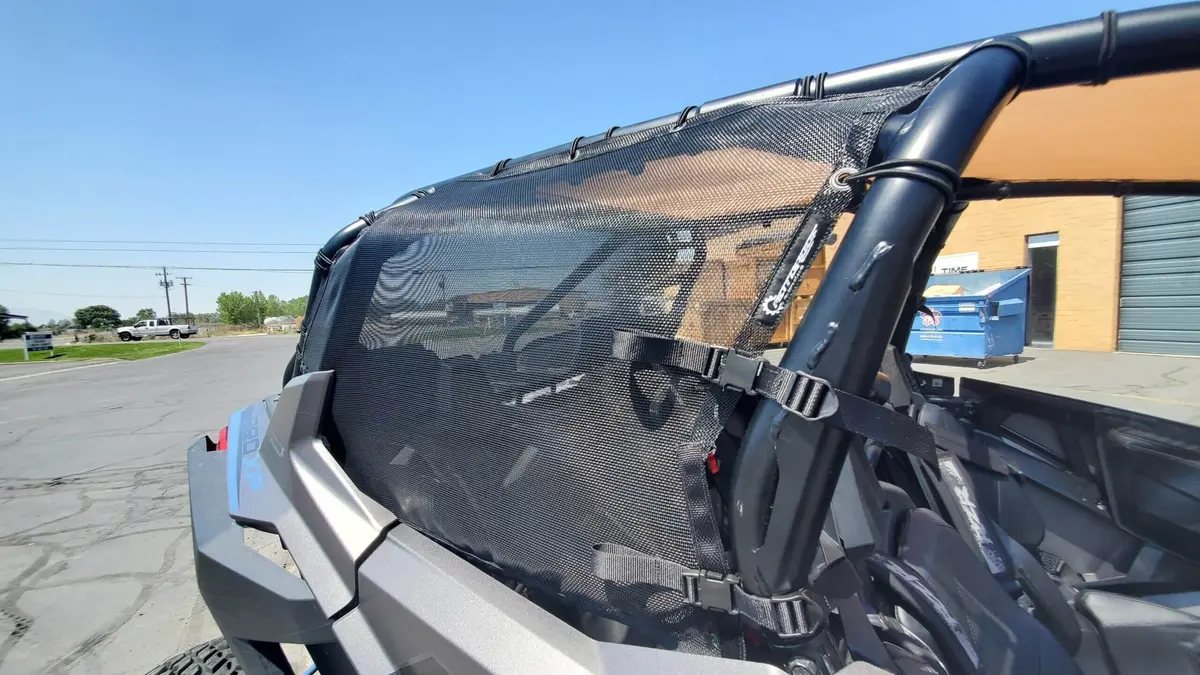 Motoroof - Window Shade Nets – Backseat – Rzr Pro Xp 1