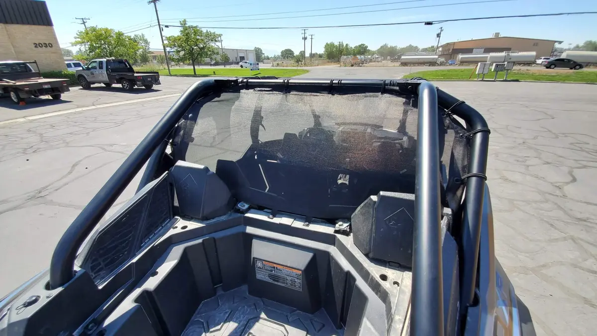Motoroof - Rear Window – Polaris Rzr Pro Xp – 4 Door – Black 1