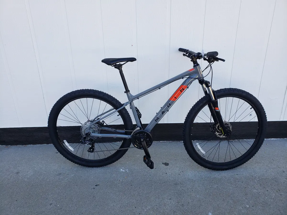 Marin Bolinas Ridge 1 Hardtail Mountain Bike, Grey 1