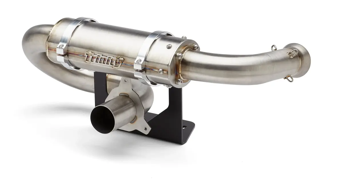 Maverick X3 Center Exit Slip On Exhaust 1