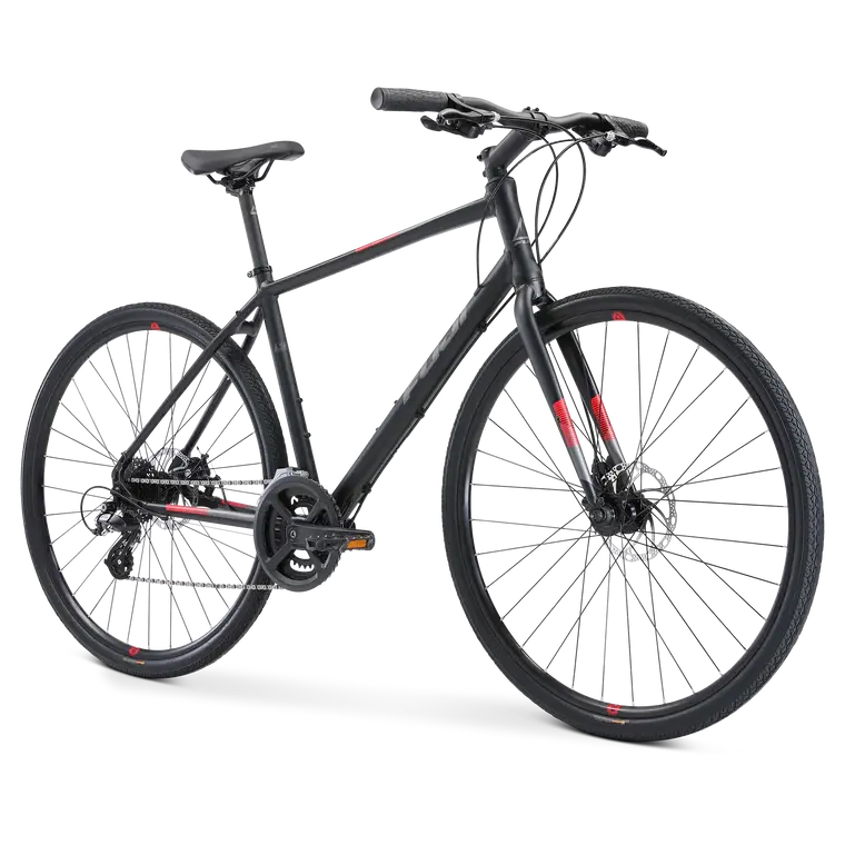 Fuji Absolute 1.9 , Shimano Altus, Disc, Satin Black 1