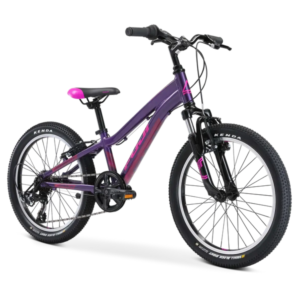 Fuji Dynamite 20" Kid's Bike, 6 Speed, Purple 1