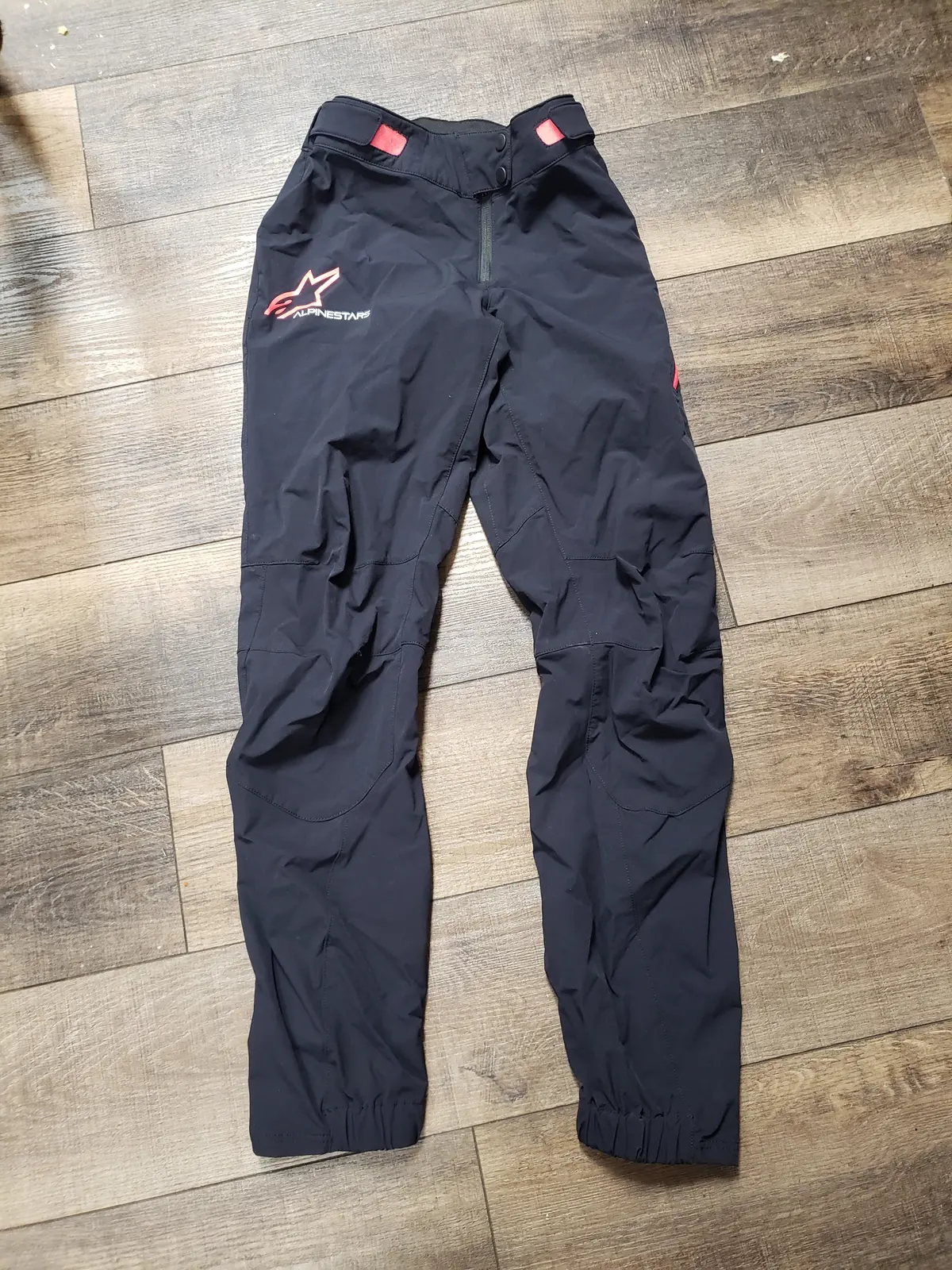 Alpine Stars Stretch Nylon Motocross Bike Pants Youth 26 11-12 Yo 1