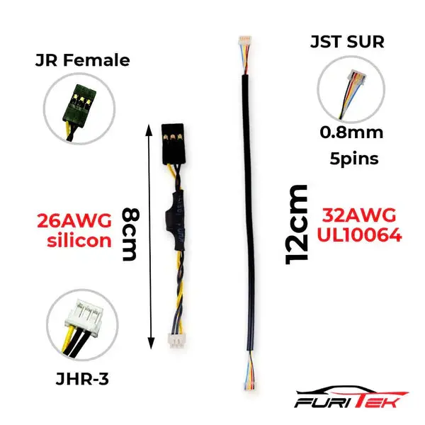 High Quality Cable Spare Parts For Furitek Paso Esc 1