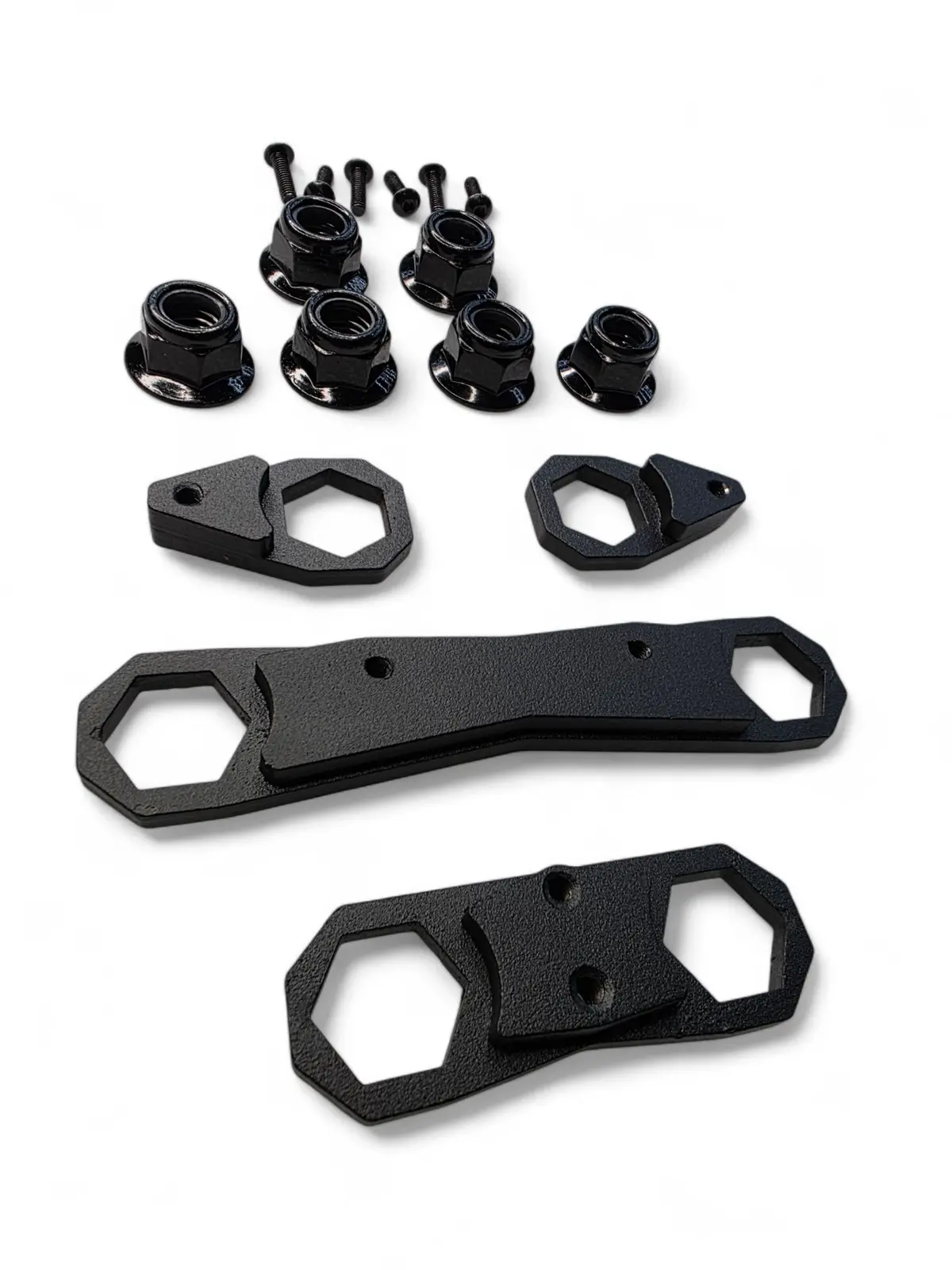 Elektric Offroad Designs 2024+ Can Am Maverick R Rear Link Nut Plate Kit 1