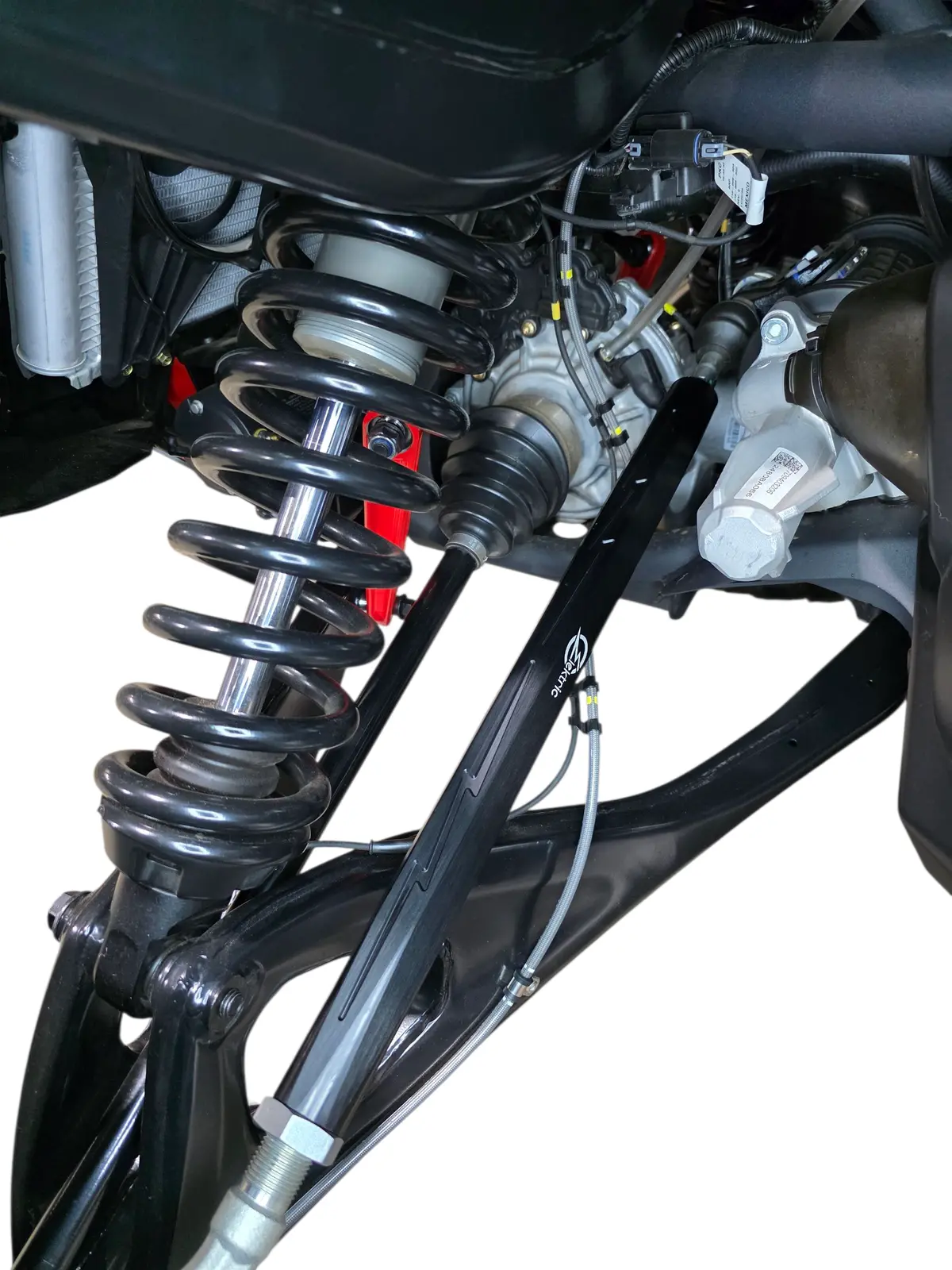 Elektric Offroad Designs 2024+ Can Am Maverick R Billet Tie Rods Anodized Black 1