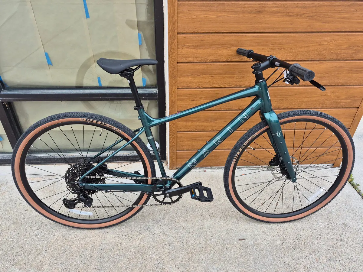 Marin Dsx 1 Flat-Bar Gravel Bike, Green, Medium 1