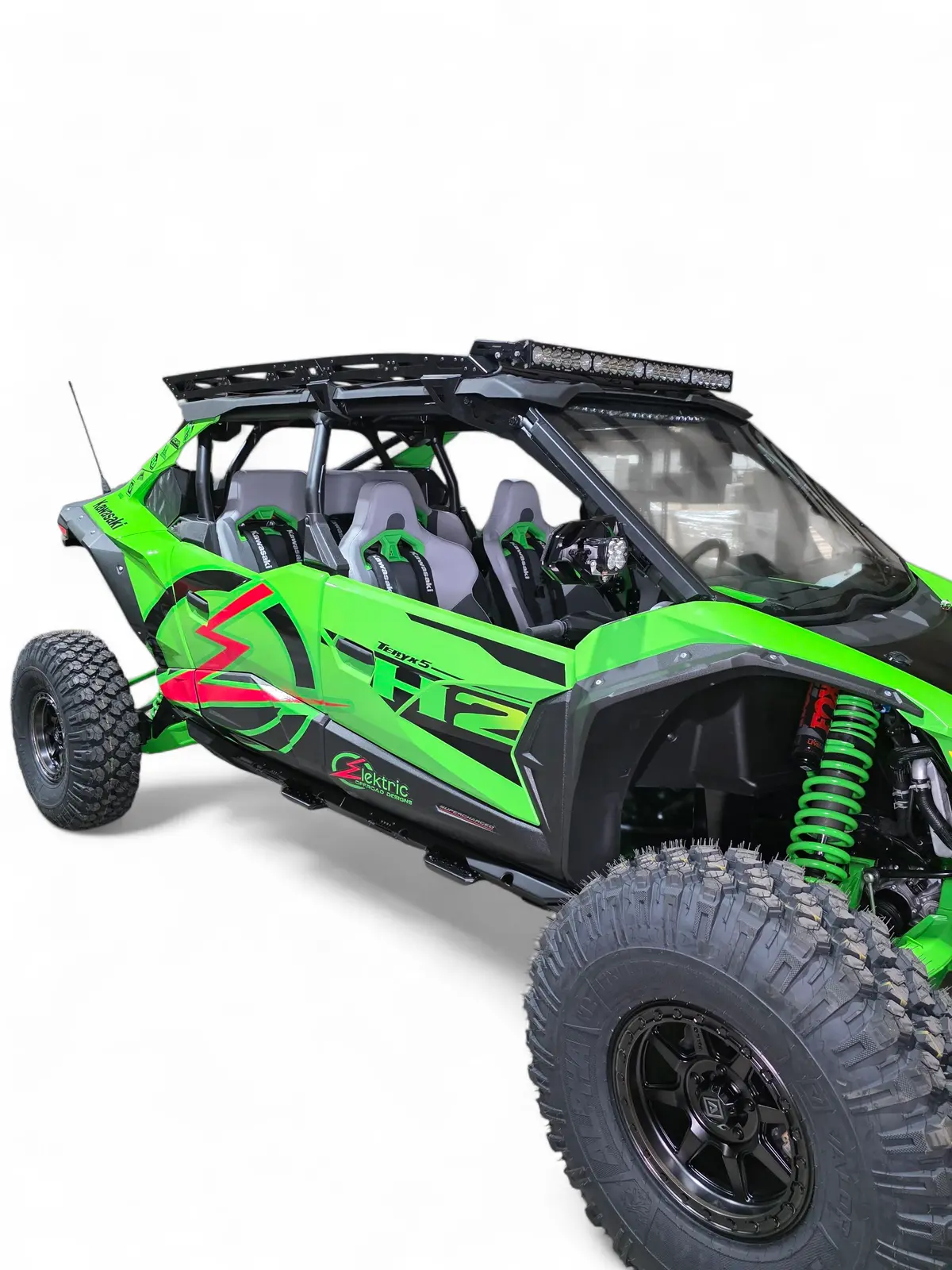 Elektric Offroad Designs 2026+ Kawasaki Teryx H2 Volt Rock Steps 1