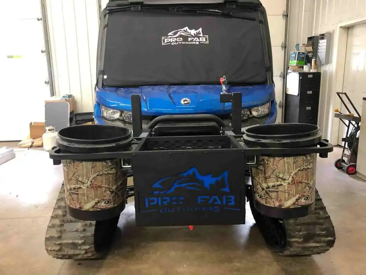 Padded Windshield Cover For Can-Am Commander Gen 2 By Pro Fab Outdoors 2