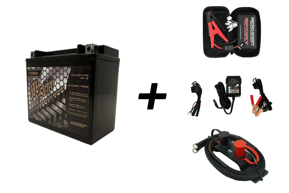 Can-Am® X3 Platinum Series Agm 20L Battery | Utvs-20L 5