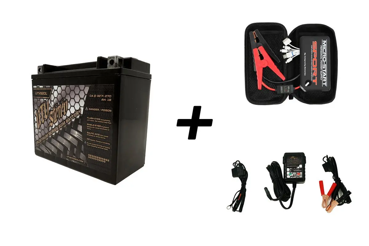 Can-Am® X3 Platinum Series Agm 20L Battery | Utvs-20L 4
