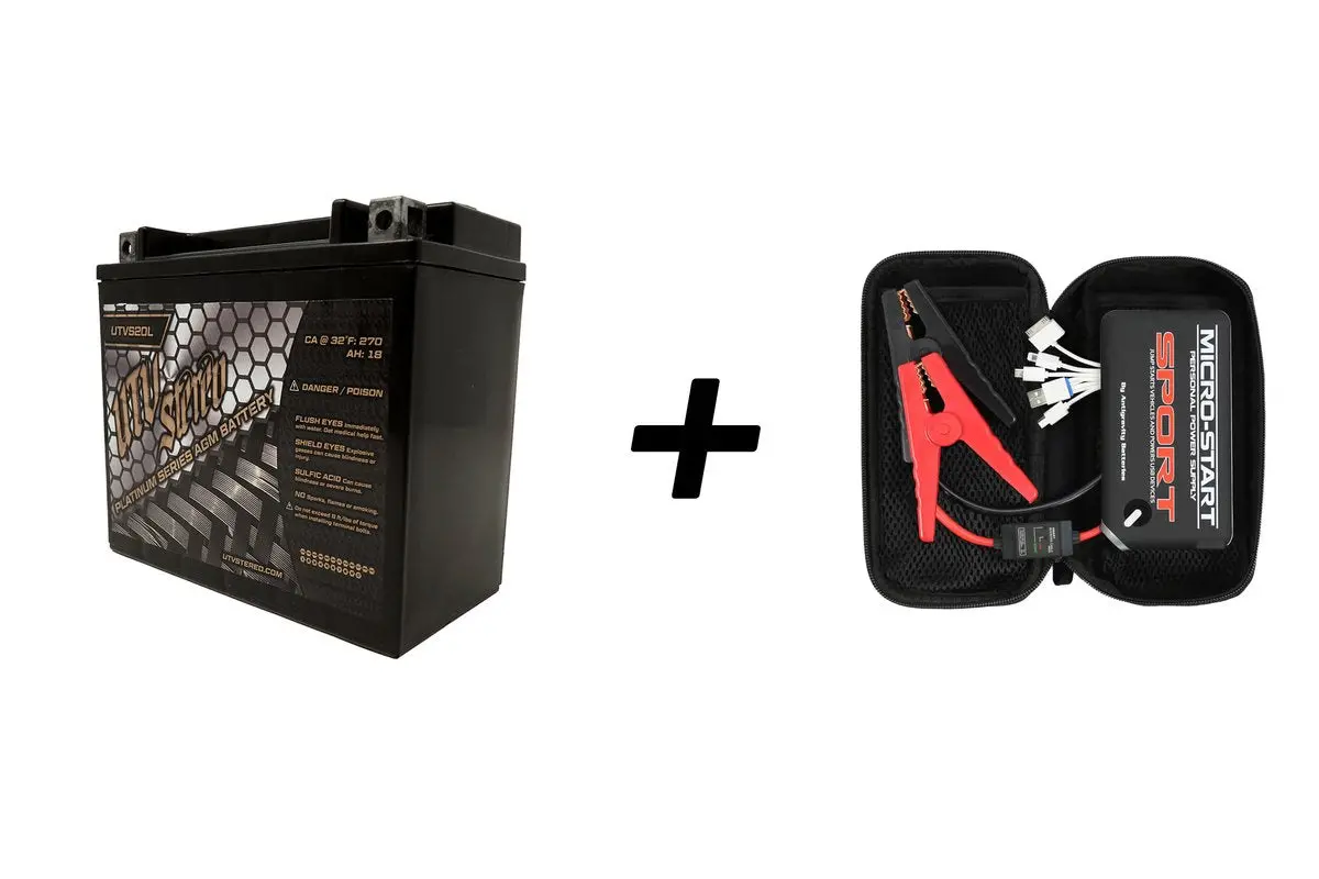 UTV Stereo UTvs-20L 20-Liter AGM Battery – Premium Platinum Series Power Solution for Can-Am Maverick X3 - Image 4