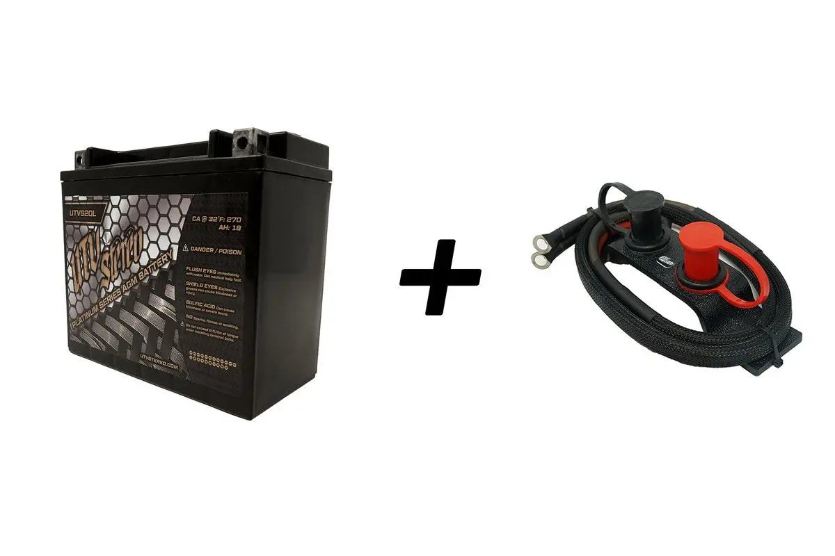 Can-Am® X3 Platinum Series Agm 20L Battery | Utvs-20L 2