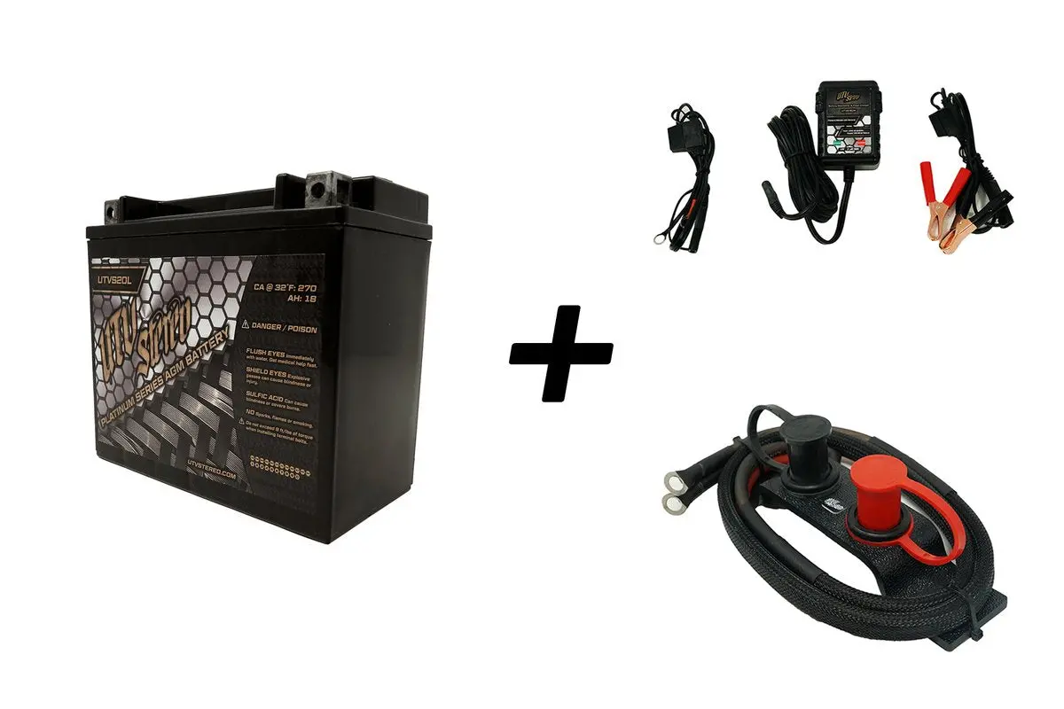 Can-Am® X3 Platinum Series Agm 20L Battery | Utvs-20L 3
