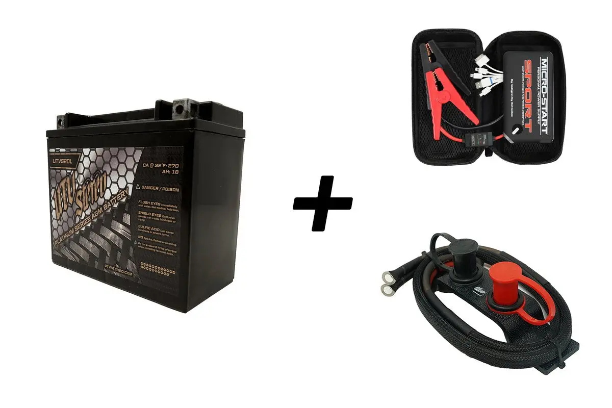 Can-Am® X3 Platinum Series Agm 20L Battery | Utvs-20L 5