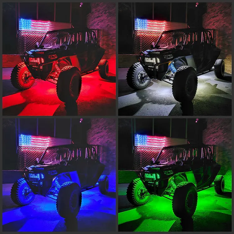 Infinite Offroad (Utv) - Rgb+W Rock Light Kit 1