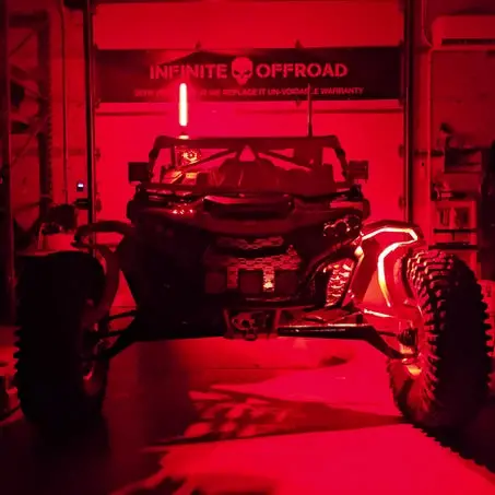 Infinite Offroad (Utv) - Rgb+W Rock Light & Whip Bundle 8