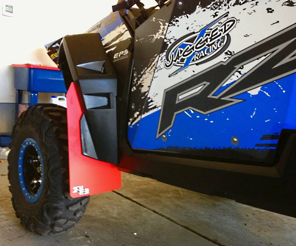 Polaris Rzr 900, Rzr 4 900, 11-14 Mud Flaps, Front By Rokblokz 6