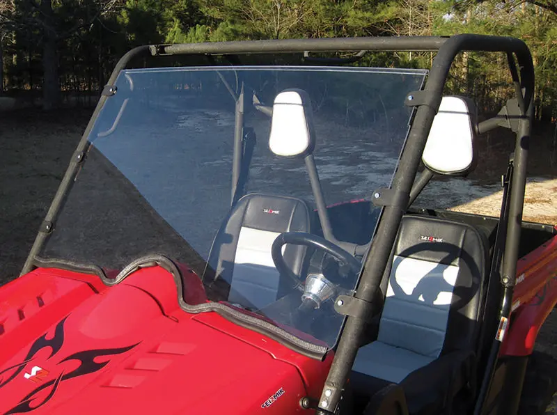 Windshield – Full (Uv Resistant Poly) — Yamaha Rhino By Seizmik 1